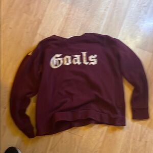 Women's Burgundy Sweater